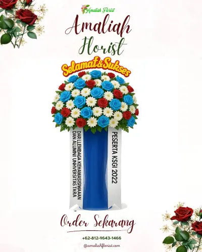 Standing Flower di Novotel Pekanbaru